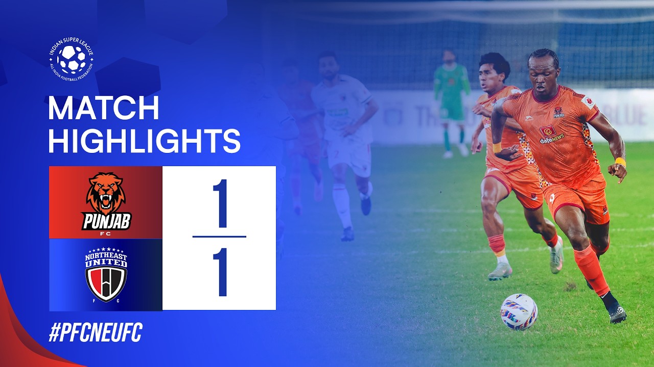 Punjab vs NorthEast United Highlights