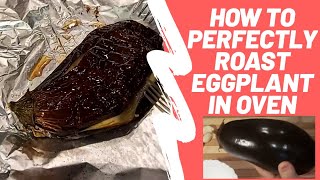 How to Roast Aubergine (Eggplant) Perfectly in Oven | The Speed Cook