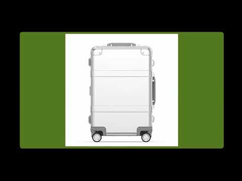 Intelligent Bluetooth Metal Spinner Wheel Luggage