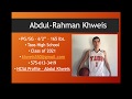 Abdul Khweis Basketball Highlight Tape