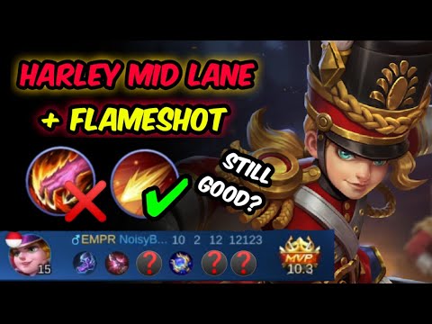 Mid Lane Harley Gameplay | Harley Mobile Legends