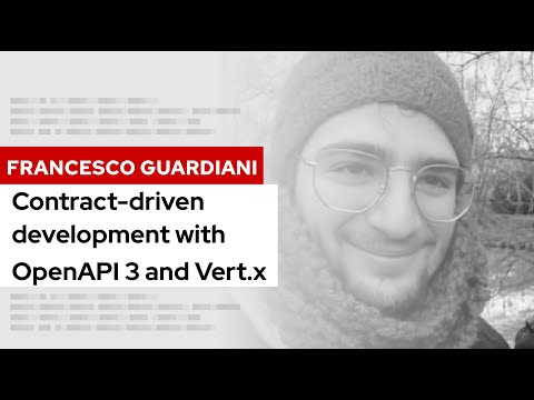 Contract-driven development with OpenAPI 3 and Vert.x | DevNation Tech Talk