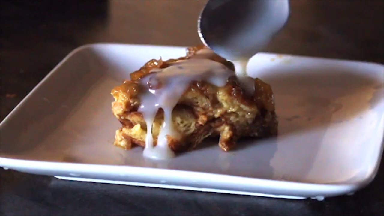 Pineapple Upside Down Bread Pudding