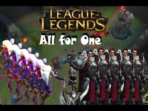 Darius vs Jhin | All for one game mode