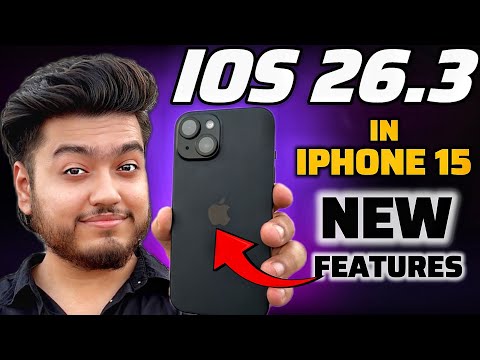 iOS 26.3 update in iPhone 15🔥New Features, Battery, Should you update?