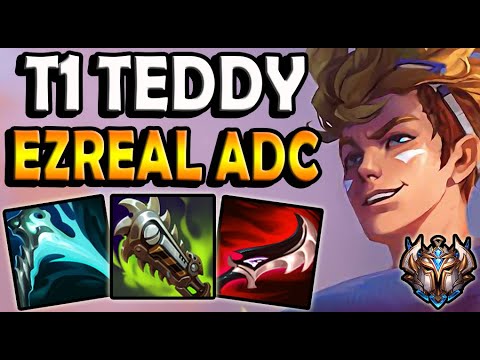 T1 Teddy EZREAL ADC vs SENNA - Patch 11.3 Korea Challenger ✅