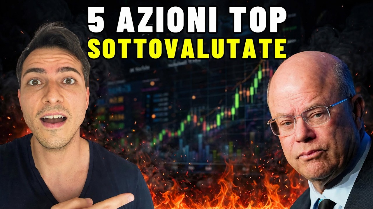 Le 5 AZIONI che il Mercato SOTTOVALUTA (David Tepper)