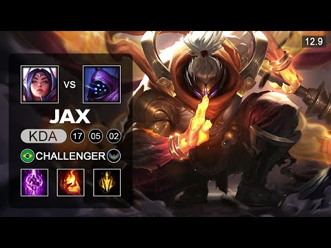 Jax vs Irelia Top - BR Challenger - Patch 12.9 Season 12