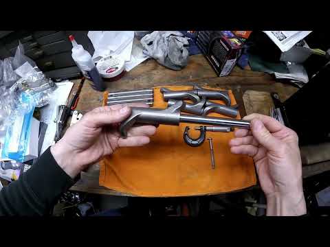 Checking Rocker Arm Shaft and Bushing clearance & install Evo Twin Cam Shovel Head M8 Harley