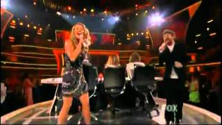 Haley Reinhart & Casey Abrams - American Idol Season 10 - I Feel the Earth Move (Top 6, Duet)