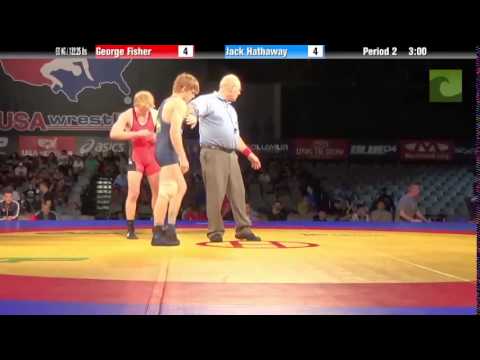 Men 60 KG / 132.25 lbs - George Fisher vs. Jack Hathaway