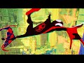 Miles Vs Spider Man 2099 Full Fight Across The SpiderVerse