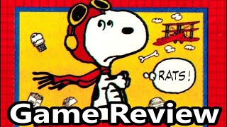 Snoopy And The Red Baron Atari 2600 Review - The No Swear Gamer Ep 688