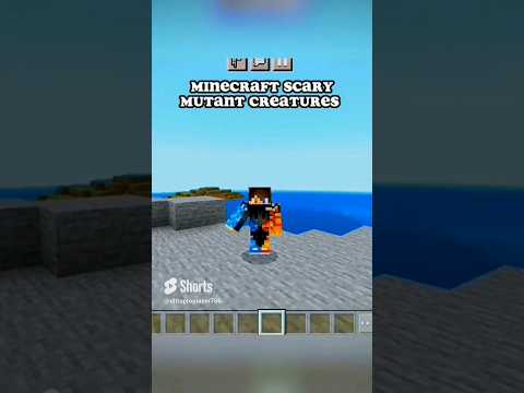MINECRAFT SCARY mutant MOBS#viral #shorts