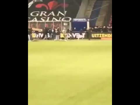 Rellen op het veld na Fc Den Bosch - Fc Twente