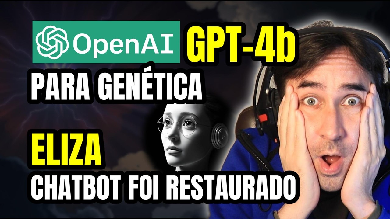 ELIZA, o Primeiro ChatBot da Mundo Foi Restaurado e OpenAI Cria GPT-4b Para Genética