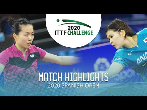 Liu Xin vs Honoka Hashimoto | 2020 ITTF Spanish Open Highlights (R32)