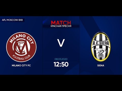 AFL20. Italy. Serie D. Day 2. Milano City - Siena