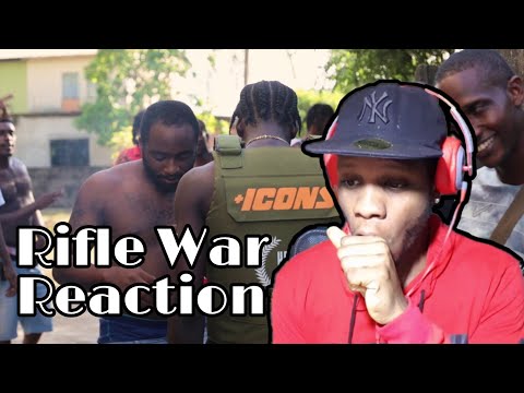 Rebel Sixx - Rifle War (Official Music Video) Jamaican Reacts (R.I.P)