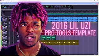LIL UZI VERT PRO TOOLS INTRO TEMPLATE (WAVES PLUGINS) #liluzivert #wavesplugins #protools