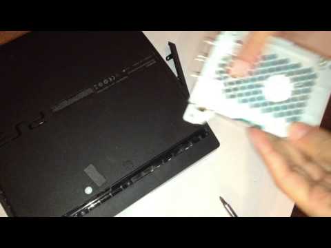 comment demonter disque dur ps3 slim