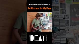 Death Politicians In My Eyes Guitar Cover #death #protopunk #punkrock #melcory #cover #punk #detroit