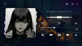 Renegade x I Was Never There Ringtone Version BGM 