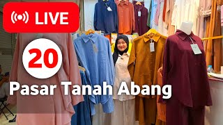 Download lagu LIVE 20 | PROMO! SET Rok, Setelan Celana, One Set Terbaru Mewah MURAH di Pasar Tanah Abang HARI INI mp3