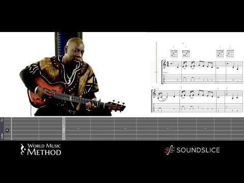 Ali Farka Toure Malian Guitar Lesson by Vieux Farka Toure. Learn to play 'Debe'
