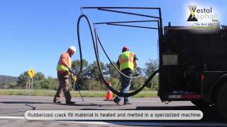 Vestal Asphalt - Crack Sealing