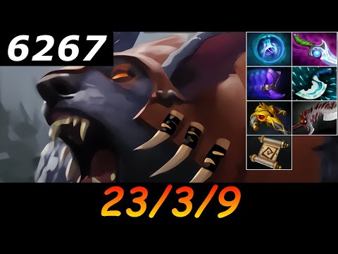 Dota 2 Ursa 6267 MMR 23/3/9 (Kills/Deaths/Assists) Ranked Full Gameplay