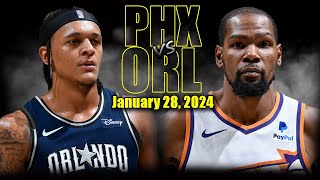 Phoenix Suns vs Orlando Magic Full Game Highlights - January 28, 2024 | 2023-24 NBA Season