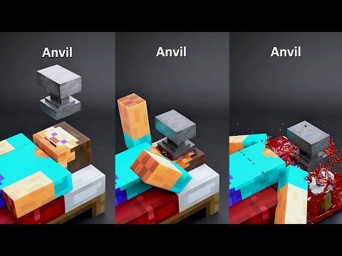 The Most Relaxing Minecraft Simulations 🔥 3D Physics Showcase