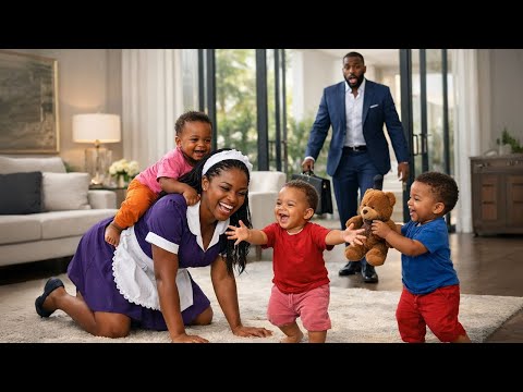 Cold Billionaire Walked In and Found One Nanny Playing With His Triplets