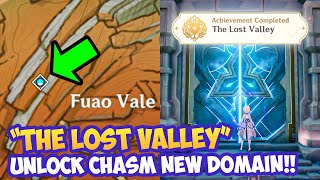 How to UNLOCK THE LOST VALLEY Domain _ New Domain Chasm Genshin Impact 2.6