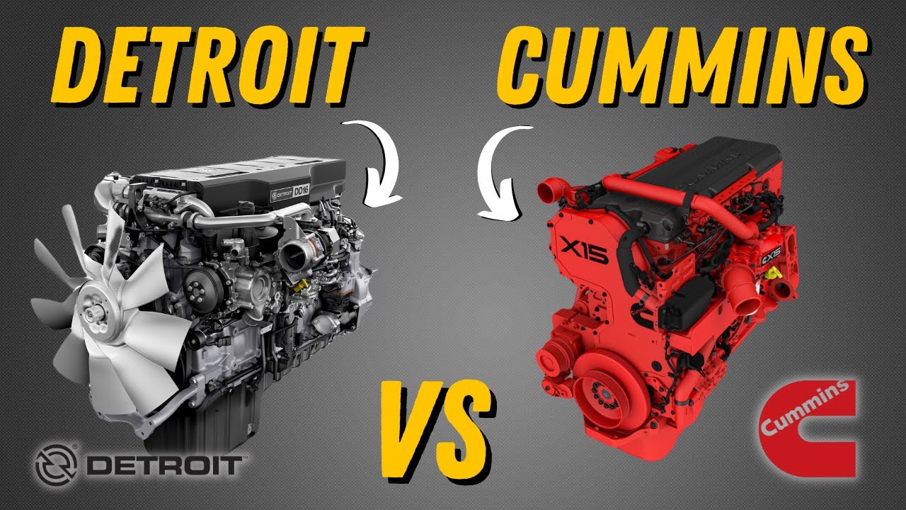 Semi-Truck Engine Batte: Detroit vs. Cummins (And The BEST is…)