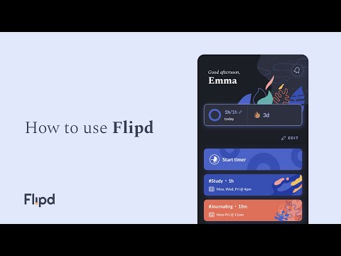 How to use Flipd