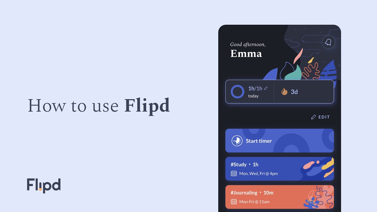 How to use Flipd