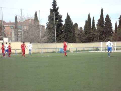 25 minutos. El 1-0 para el Vallecas B por medio de Jaime