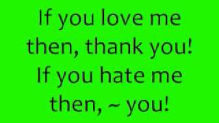 Love Me or Hate Me - Lady Sovereign (Lyrics)