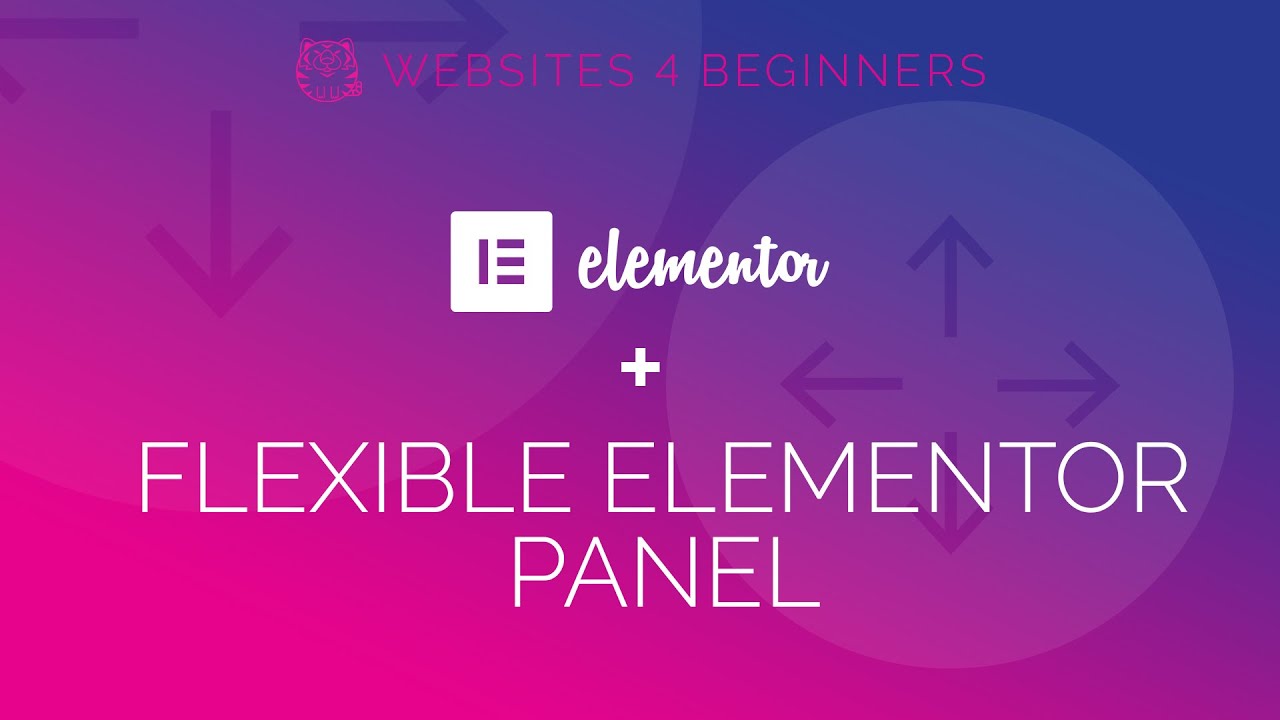 Elementor | Flexible Elementor Panel