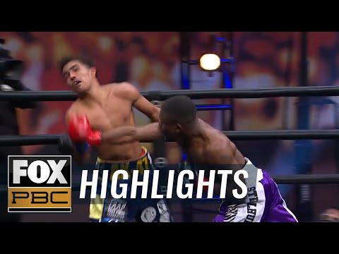 Travon Lawson stuns Angel Barrientes with vicious fourth-round knockout | HIGHLIGHTS | PBC ON FOX
