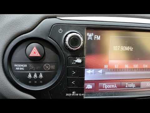 FM DX reception via tropo of radio Maria from Plataci in Loutsa Greece 08/05/2023