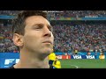 Anthem of Argentina vs Netherlands (FIFA World Cup 2014)