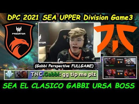 TNC Predator vs Fnatic | Gabbi Ursa DPC2021 SS2 Upper Div Game3 - Welcome To We Play AniMajor