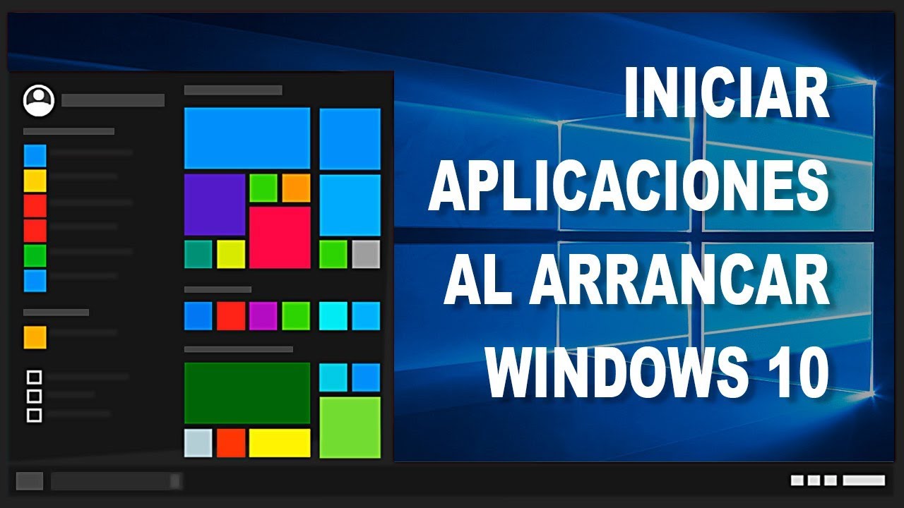 Iniciar aplicaciones automáticamente en Windows 10 al arrancar el ordenador