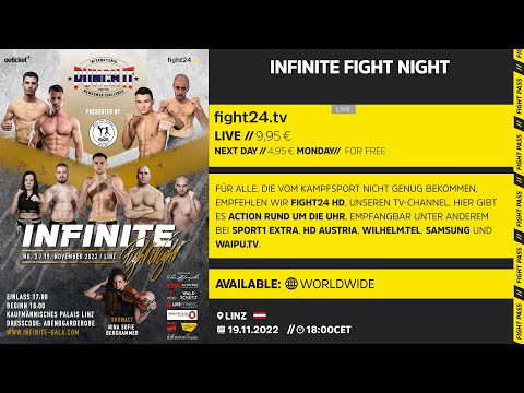 INFINITE FIGHT NIGHT 3: Dozba vs Azadikhani | FULL FIGHT