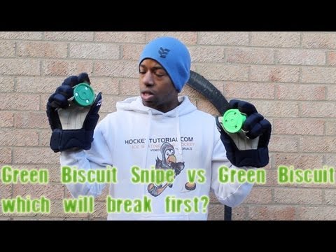 Green Biscuit Snipe Shooting Puck vs Green Biscuit Off Ice Stickhandling Review - How Strong Is It ?