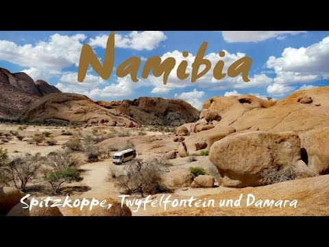 Namibia (deutsch): Spitzkoppe, Twyfelfontein und Damara - Vlog 95
