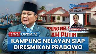 Kampung Nelayan Merah Putih di Gorontalo Tampak Siap Sambut RI 1, bakal Diresmikan Presiden Prabowo